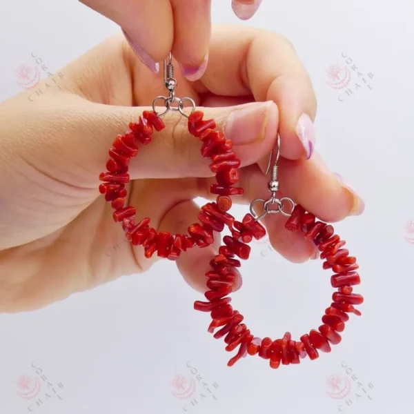 Boucle d'oreille Corail 5-522 – Image 3