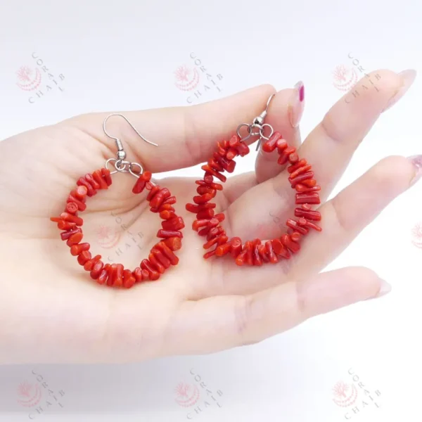 Boucle d'oreille Corail 5-522 – Image 2
