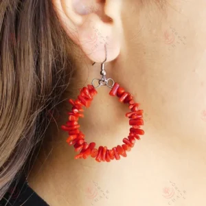 Boucle d'oreille Corail 5-522