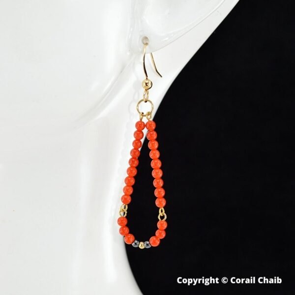 Boucle d’oreille Corail 4-505