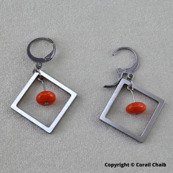 Boucle d'oreille Corail 5-509