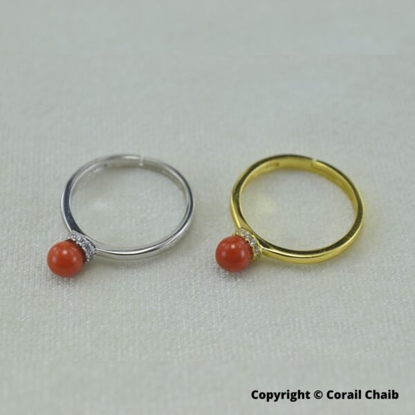 Bague Corail 1-605