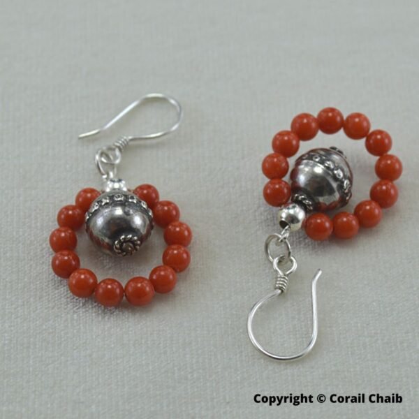 Boucle d’oreille Corail 1-505 – Image 3