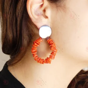 Boucle d'oreille Corail 5-502