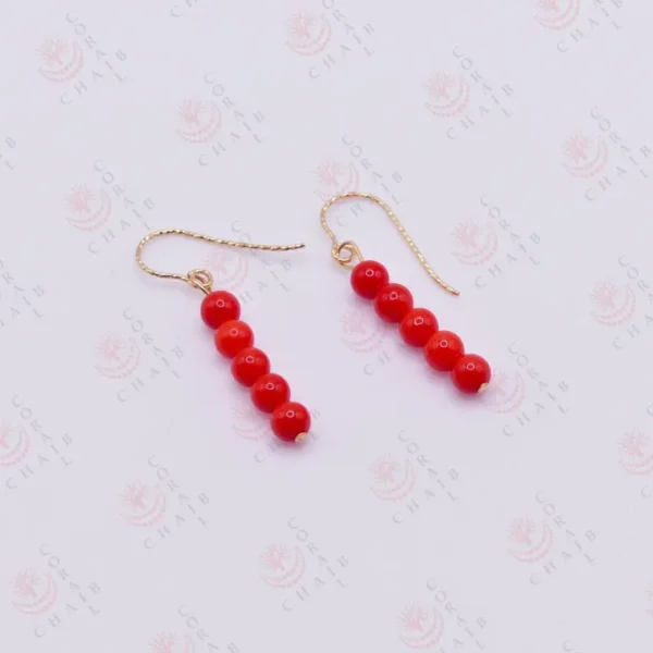 Boucle d’oreille Corail 4-513 – Image 2