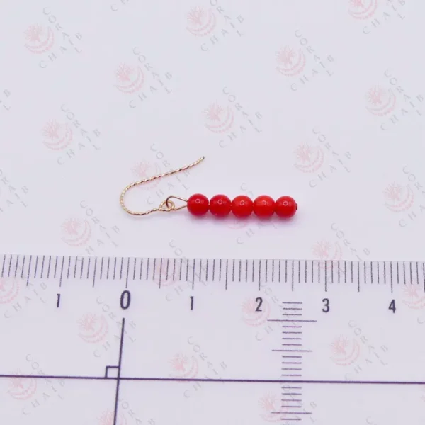 Boucle d’oreille Corail 4-513 – Image 3