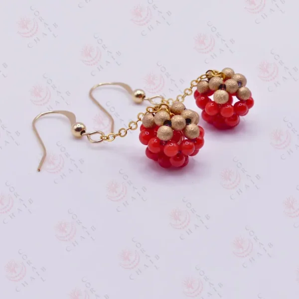 Boucle d’oreille Corail 4-514 – Image 2