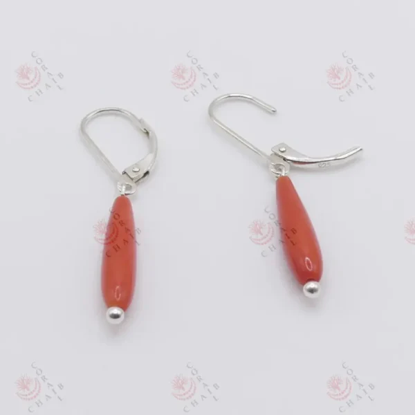 Boucle d'oreille Corail 1-524 – Image 3
