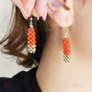 Boucle d’oreille Corail 4-518
