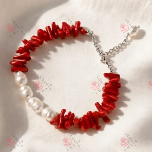 Coral bracelet 1-325 - Image 1